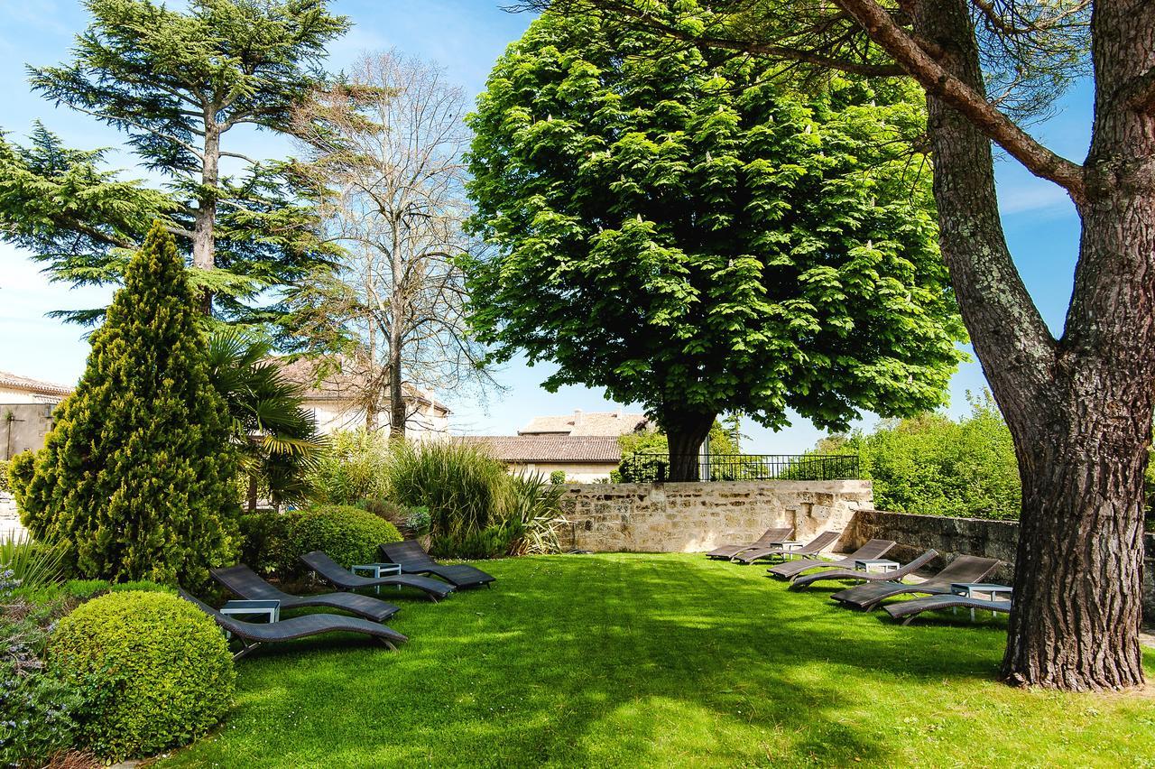 Hotel Au Logis Des Remparts Saint-Émilion Exterior foto