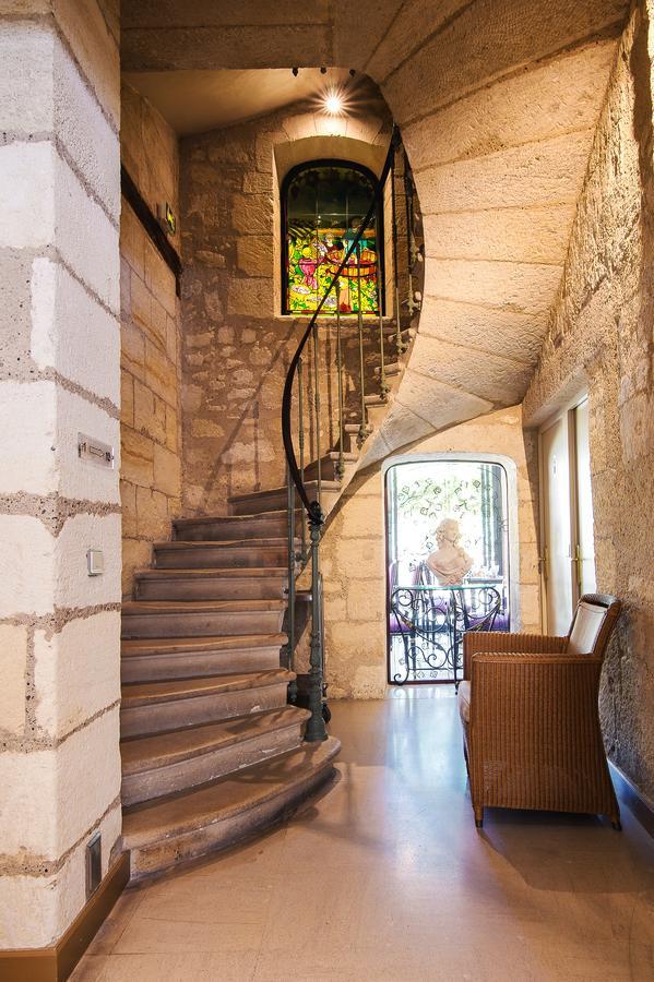 Hotel Au Logis Des Remparts Saint-Émilion Exterior foto